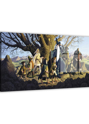 Lord of the Rings Art | Acrylic, Metal & Canvas - Snapping Turtle Gallery