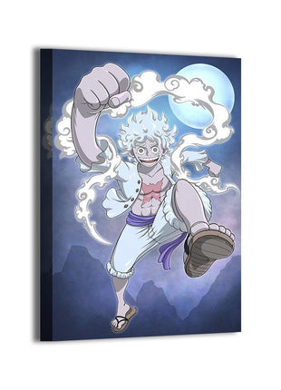 Luffy Gear 5 Wall Art | One Piece HD Acrylic, Metal & Canvas Print - Snapping Turtle Gallery