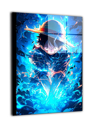 Luffy Wall Art | One Piece Ultra-HD Acrylic, Metal & Canvas Print - Snapping Turtle Gallery