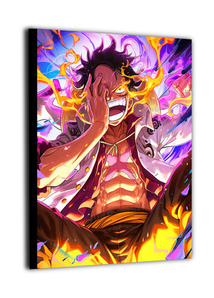 Luffy Wall Art | One Piece Fan Art | Snapping Turtle Gallery - Snapping Turtle Gallery
