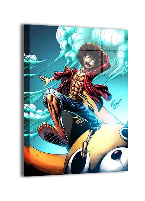 Luffy Wall Art | One Piece Fan Art | Snapping Turtle Gallery - Snapping Turtle Gallery