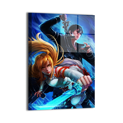 Lunar Fury Wall Art Metal Print – X-23 Marvel X-Men by Ryan Pasibe and Marvin Tabacon