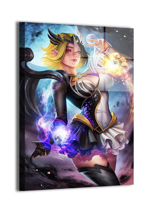 Lunox Wall Art | Mobile Legends Ultra-HD Acrylic, Metal & Canvas Print - Snapping Turtle Gallery