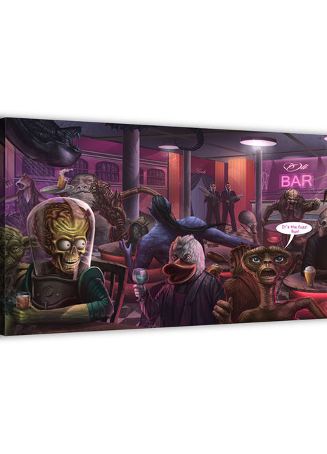 Illegal Aliens Bar Wall Art