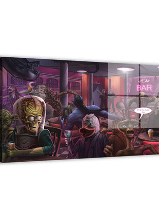 Illegal Aliens Bar Wall Art