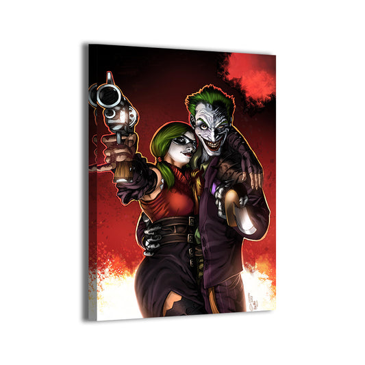 Mad Love Mayhem Wall Art Canvas Print | Snapping Turtle Gallery