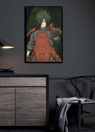 Madara Uchiha Art | Acrylic, Metal & Canvas [variant_option1] Print, Premium Wall Art by Snapping Turtle Gallery