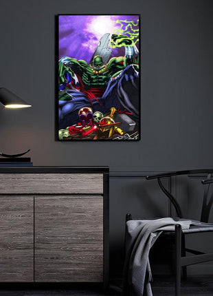 Maestro Wall Art | Marvel Hulk Ultra-HD Acrylic, Metal & Canvas Print - Snapping Turtle Gallery