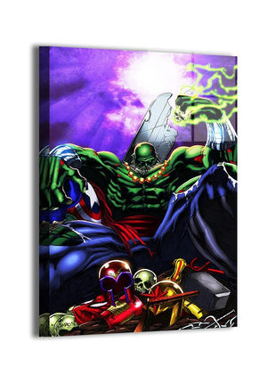 Maestro Wall Art | Marvel Hulk Ultra-HD Acrylic, Metal & Canvas Print - Snapping Turtle Gallery