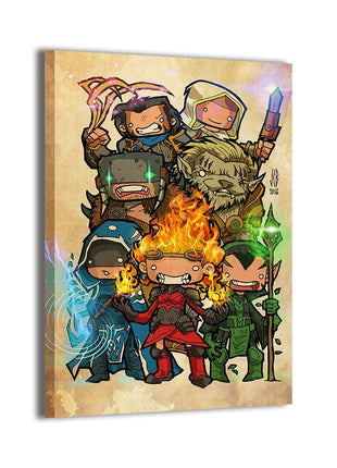 Magic Planeswalkers Wall Art | MTG Fan Art | Snapping Turtle Gallery - Snapping Turtle Gallery