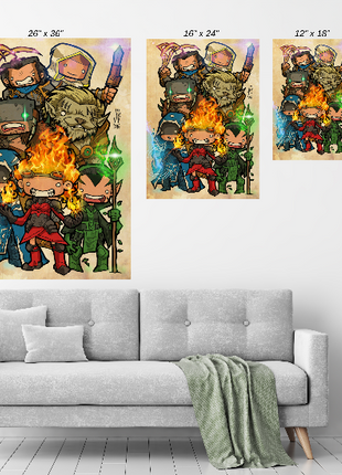 Magic Planeswalkers Wall Art | MTG Fan Art | Snapping Turtle Gallery - Snapping Turtle Gallery