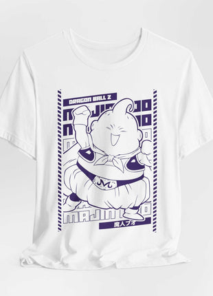 Majin Buu Majin Might White Edition Dragon Ball Z Shirt - Snapping Turtle Gallery