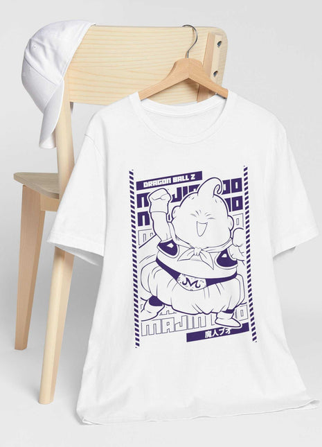 Majin Might Shirt White Edition | Dragon Ball Z Fan Art | Snapping Turtle Gallery [variant_option1] Print, Premium Wall Art by Snapping Turtle Gallery