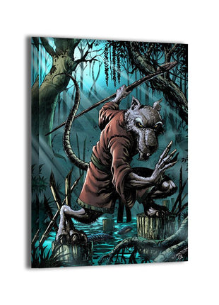 Master Splinter Wall Art | Wisdom of Splinter | Snapping Turtle Gallery - Snapping Turtle Gallery