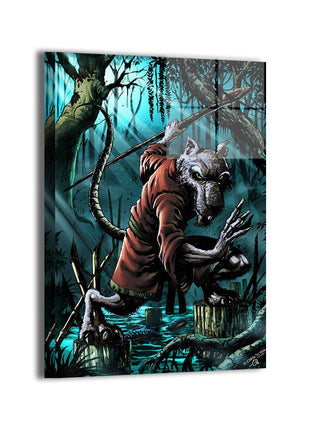 Master Splinter Wall Art | Wisdom of Splinter | Snapping Turtle Gallery - Snapping Turtle Gallery