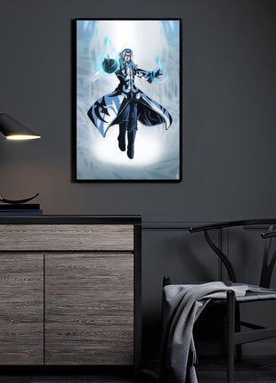 Blue Rings of Nothingness Xemnas Wall Art