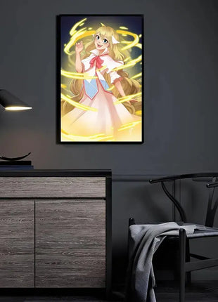 Mavis Vermillion Wall Art | Fairy Tail Acrylic, Metal & Canvas Print - Snapping Turtle Gallery