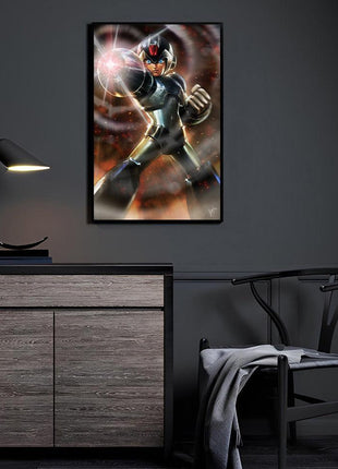 Mega Man X Wall Art | Ultra-HD Acrylic, Metal & Canvas Print - Snapping Turtle Gallery