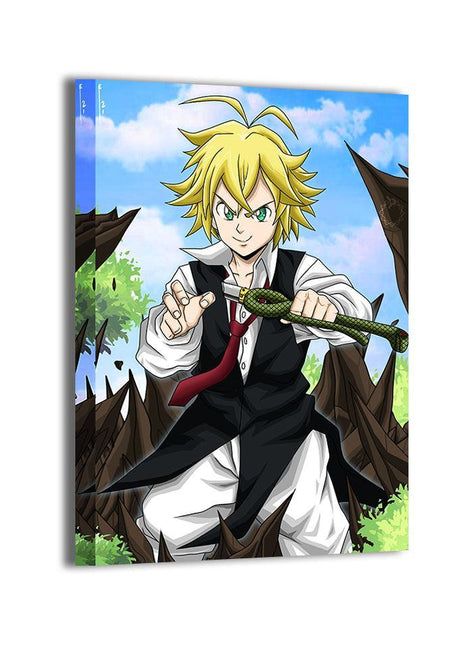 Meliodas Wall Art | Seven Deadly Sins HD Acrylic, Metal & Canvas Print - Snapping Turtle Gallery
