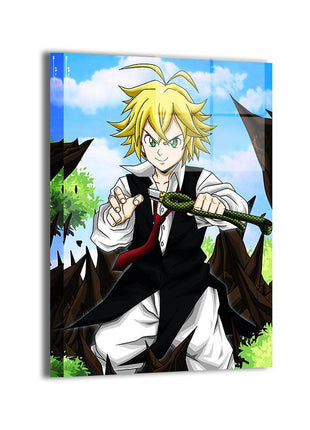 Meliodas Wall Art | Seven Deadly Sins HD Acrylic, Metal & Canvas Print - Snapping Turtle Gallery
