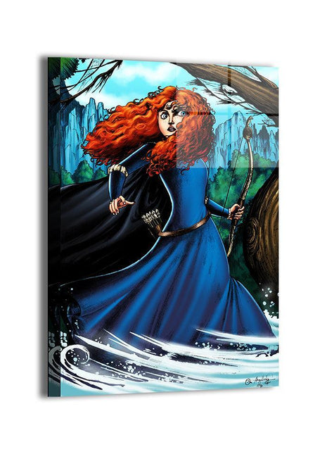 Merida Wall Art | Brave Fan Art | Snapping Turtle Gallery [variant_option1] Print, Premium Wall Art by Snapping Turtle Gallery
