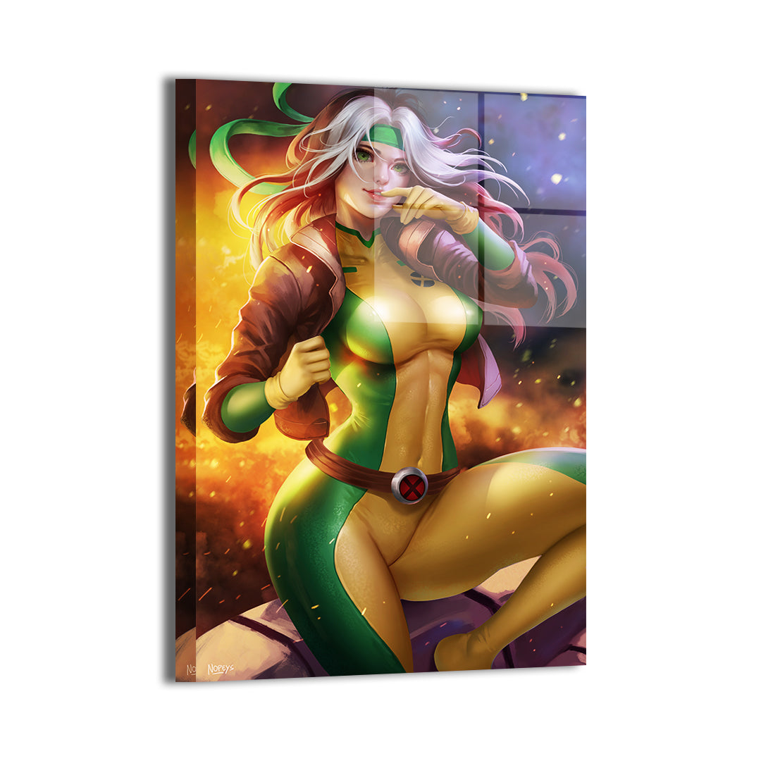 rogue by nopeys; sleek metallic sheen, ready to hang.