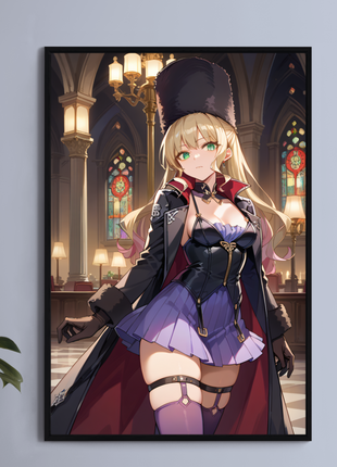 Mia Karnstein Wall Art | Code Vein Fan Art | Snapping Turtle Gallery - Snapping Turtle Gallery