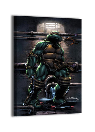 Michelangelo Wall Art | TMNT Fan Art | Snapping Turtle Gallery - Snapping Turtle Gallery