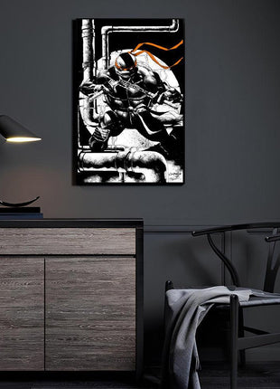 Michelangelo Wall Art | TMNT Ultra-HD Acrylic, Metal & Canvas Print - Snapping Turtle Gallery