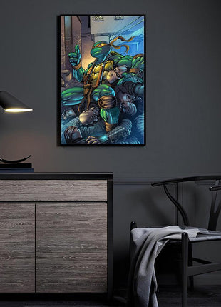 Michelangelo Wall Art | TMNT Fan Art | Snapping Turtle Gallery - Snapping Turtle Gallery
