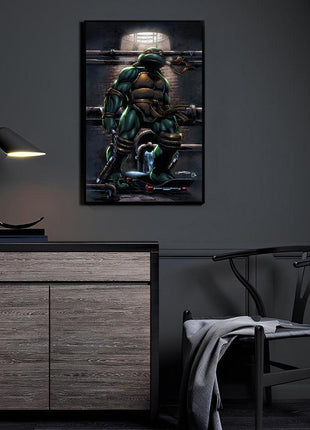 Michelangelo Wall Art | TMNT Fan Art | Snapping Turtle Gallery - Snapping Turtle Gallery