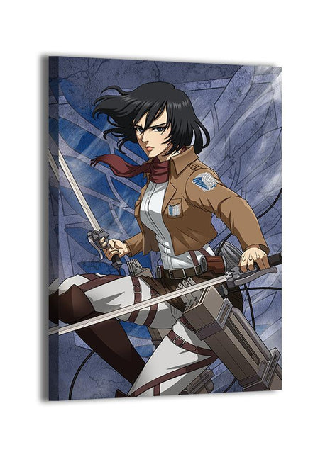 Mikasa Wall Art | Attack on Titan Fan Art | Snapping Turtle Gallery [variant_option1] Print, Premium Wall Art by Snapping Turtle Gallery