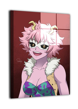Mina Ashido Wall Art | My Hero Academia Acrylic, Metal & Canvas - Snapping Turtle Gallery