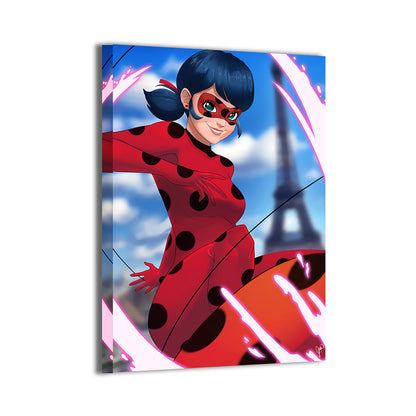 Miraculous Heroine Wall Art Canvas Print – Ladybug Miraculous by Shirra