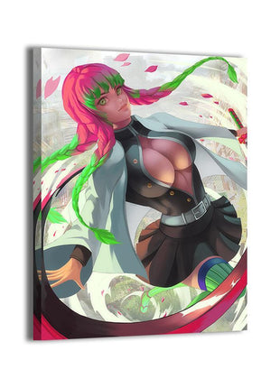 Mitsuri Kanroji Wall Art | Demon Slayer Acrylic, Metal & Canvas Prints - Snapping Turtle Gallery