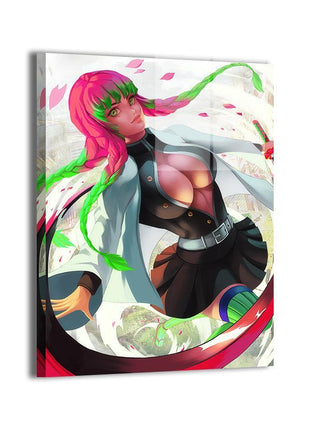 Mitsuri Kanroji Wall Art | Demon Slayer Acrylic, Metal & Canvas Prints - Snapping Turtle Gallery