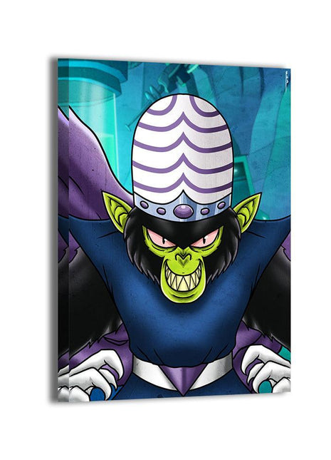 Mojo Jojo Wall Art | Powerpuff Girls HD Acrylic, Metal & Canvas Print - Snapping Turtle Gallery
