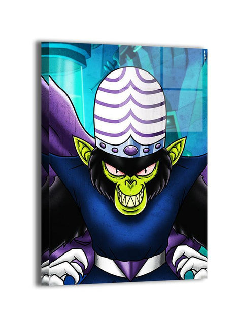 Mojo Jojo Wall Art | Powerpuff Girls HD Acrylic, Metal & Canvas Print - Snapping Turtle Gallery