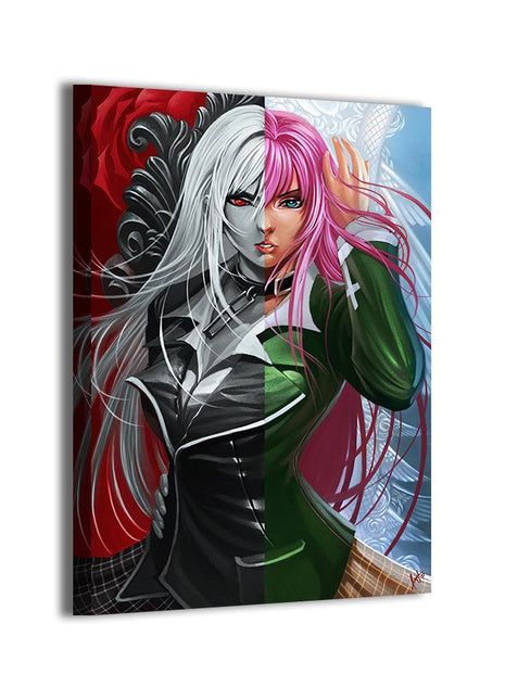 Moka Akashiya Wall Art | Rosario Vampire Acrylic, Metal & Canvas Print - Snapping Turtle Gallery