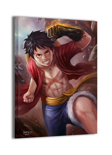 Monkey D. Luffy Wall Art | One Piece Fan Art | Snapping Turtle Gallery - Snapping Turtle Gallery