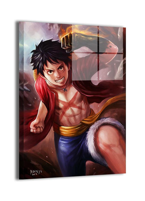 Monkey D. Luffy Wall Art | One Piece Fan Art | Snapping Turtle Gallery - Snapping Turtle Gallery
