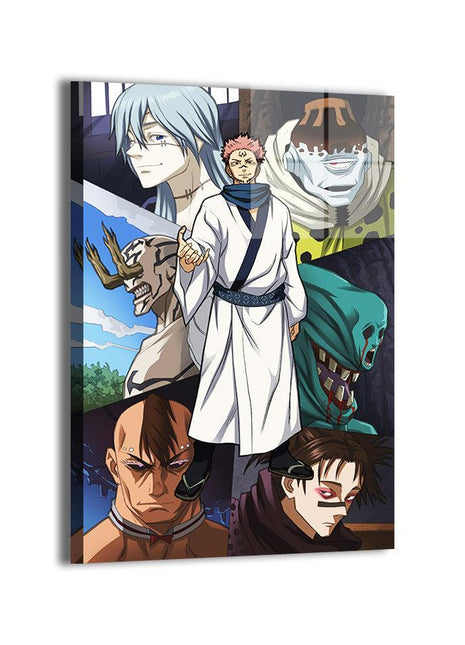 Sukuna Jujutsu Kaisen Wall Art | Ultra-HD Acrylic, Metal & Canvas - Snapping Turtle Gallery
