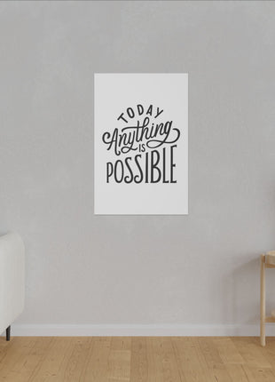 Motivational Wall Art | Anything Is Possible | Snapping Turtle Gallery - Snapping Turtle Gallery