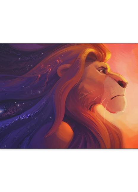 Mufasa Wall Art | Lion King Fan Art | Snapping Turtle Gallery [variant_option1] Print, Premium Wall Art by Snapping Turtle Gallery