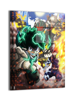 My Hero Academia Wall Art | Anime Fan Art | Snapping Turtle Gallery - Snapping Turtle Gallery