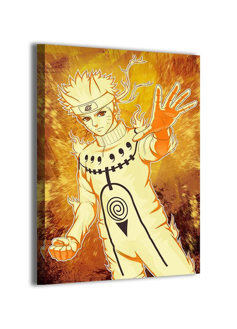 Naruto Kurama Mode Art | Acrylic, Metal & Canvas [variant_option1] Print, Premium Wall Art by Snapping Turtle Gallery