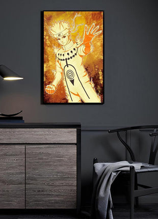 Naruto Kurama Mode Art | Acrylic, Metal & Canvas [variant_option1] Print, Premium Wall Art by Snapping Turtle Gallery