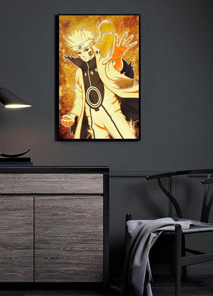 Naruto Kurama Mode Art | Acrylic, Metal & Canvas [variant_option1] Print, Premium Wall Art by Snapping Turtle Gallery