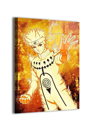 Naruto Kurama Mode Art | Acrylic, Metal & Canvas [variant_option1] Print, Premium Wall Art by Snapping Turtle Gallery