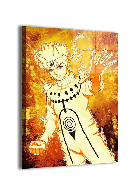 Naruto Kurama Mode Art | Acrylic, Metal & Canvas [variant_option1] Print, Premium Wall Art by Snapping Turtle Gallery